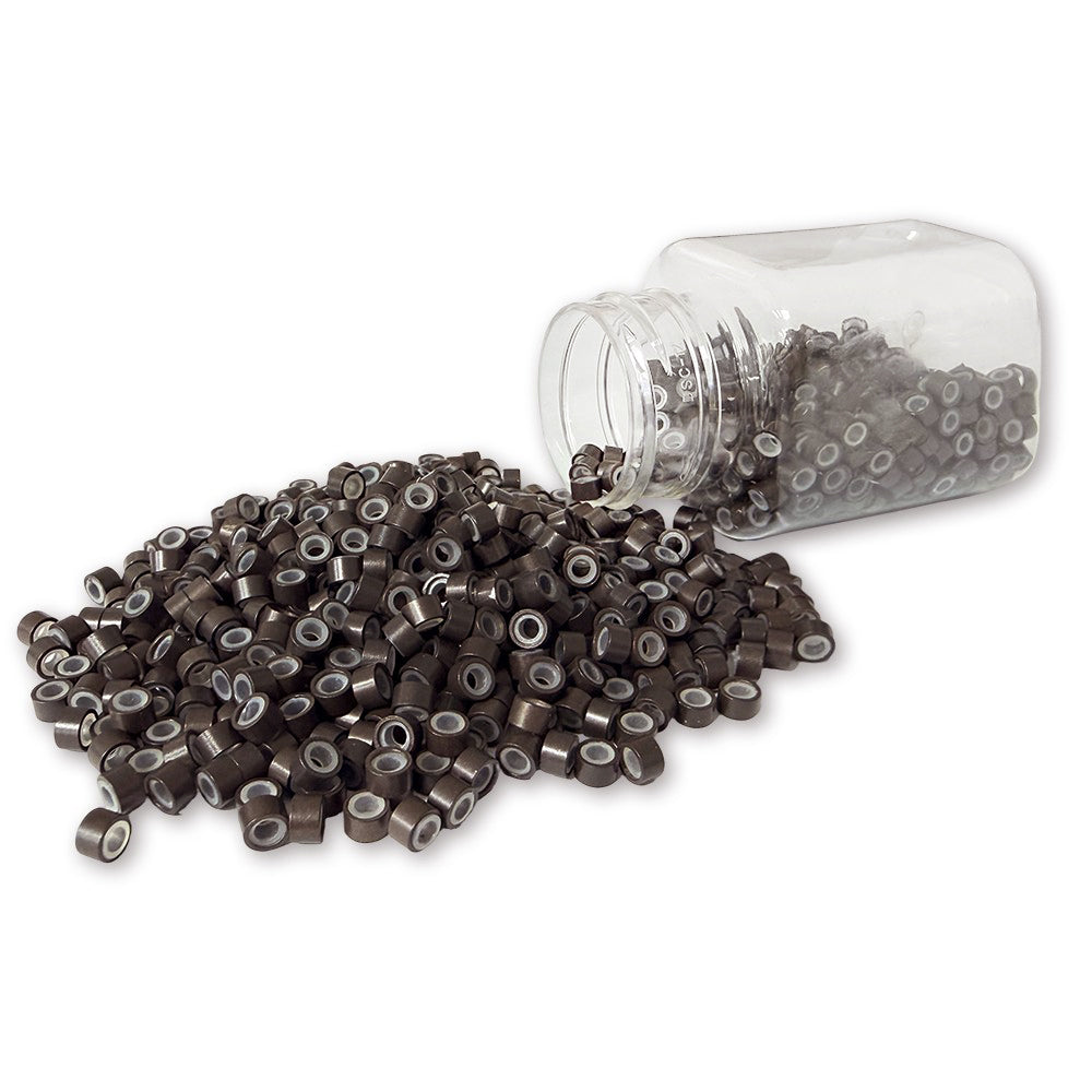 Silicone Micro Rings (1000) - Light brown