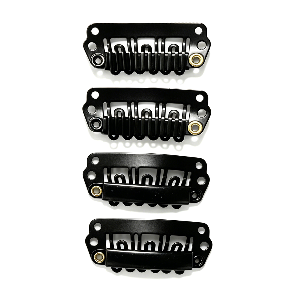 Extension clips - Dark brown