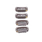 Extension clips - Light brown