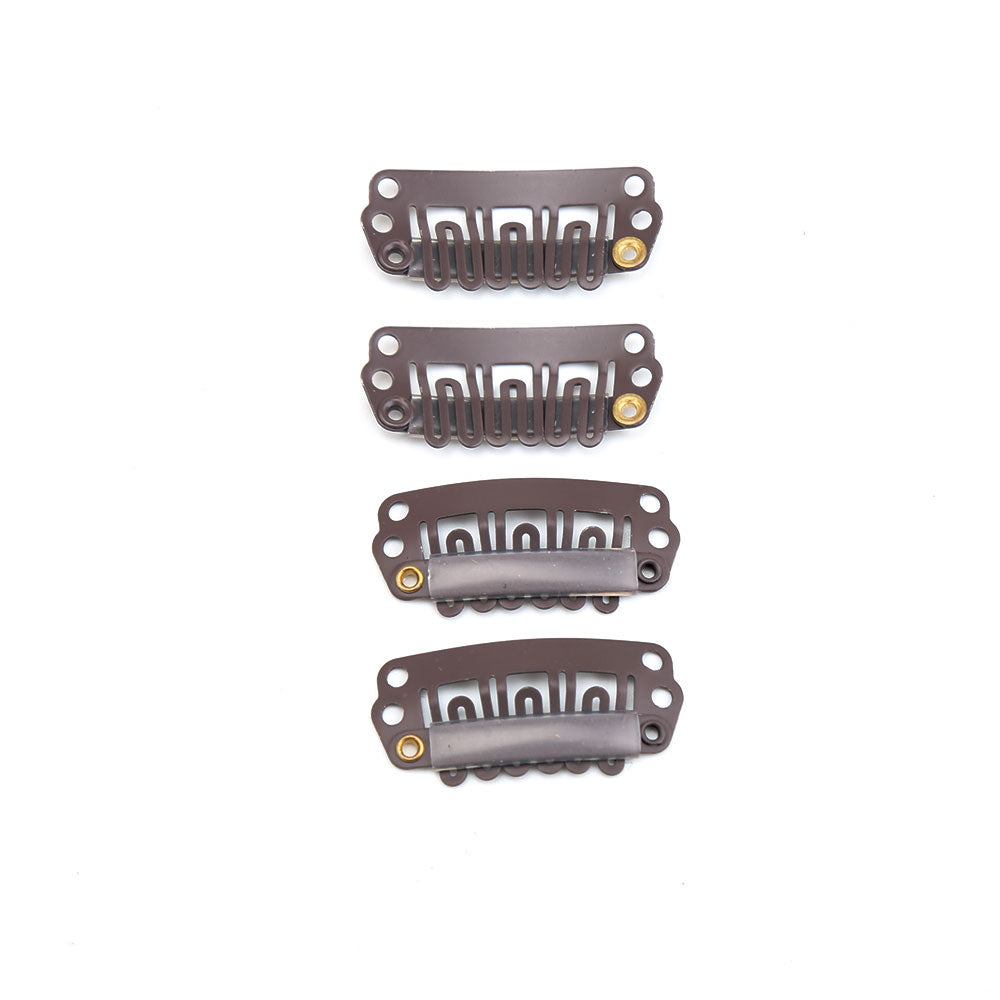 Extension clips - Light brown